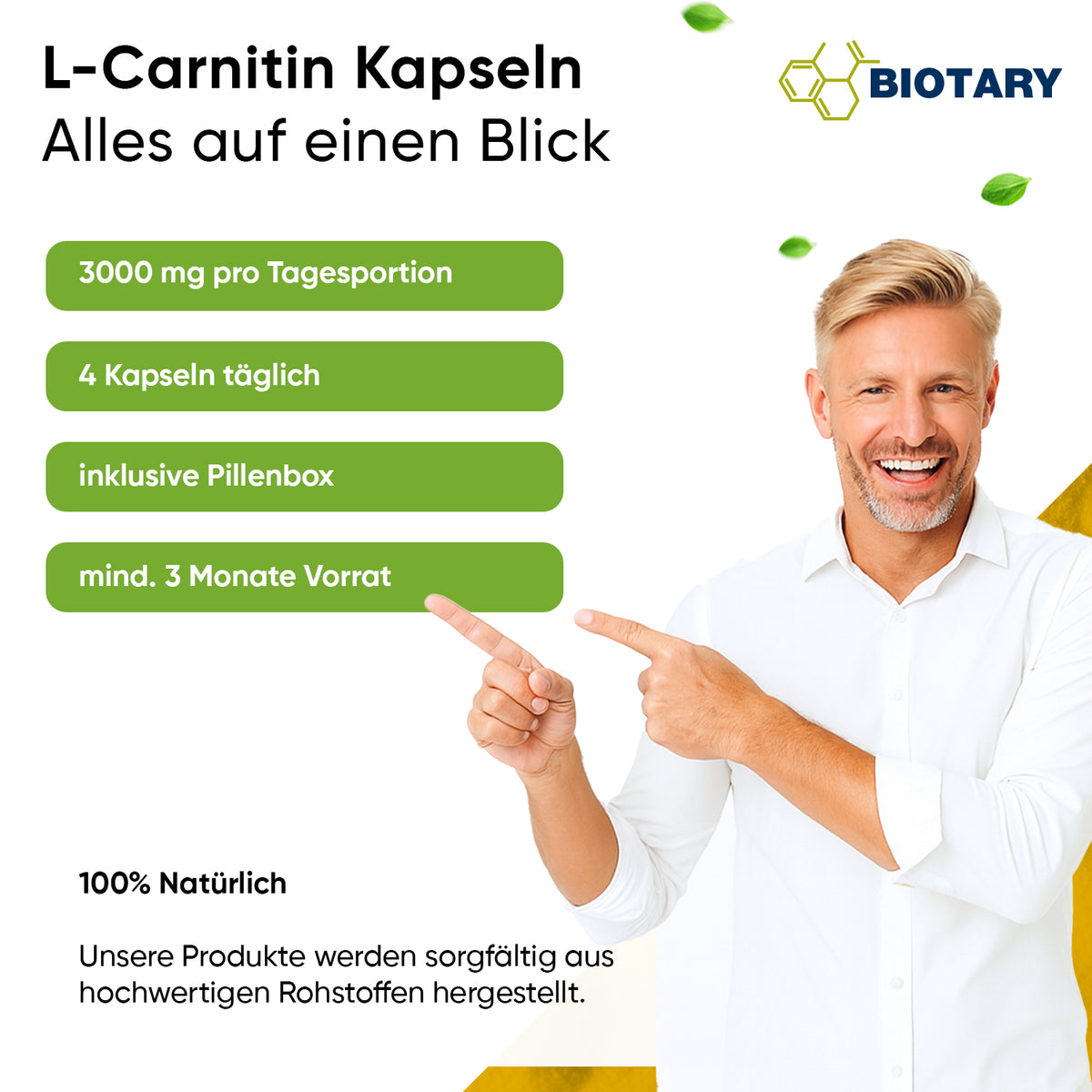 320 capsule di L-carnitina