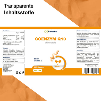 Koenzym Q10 – 180 kapsułek