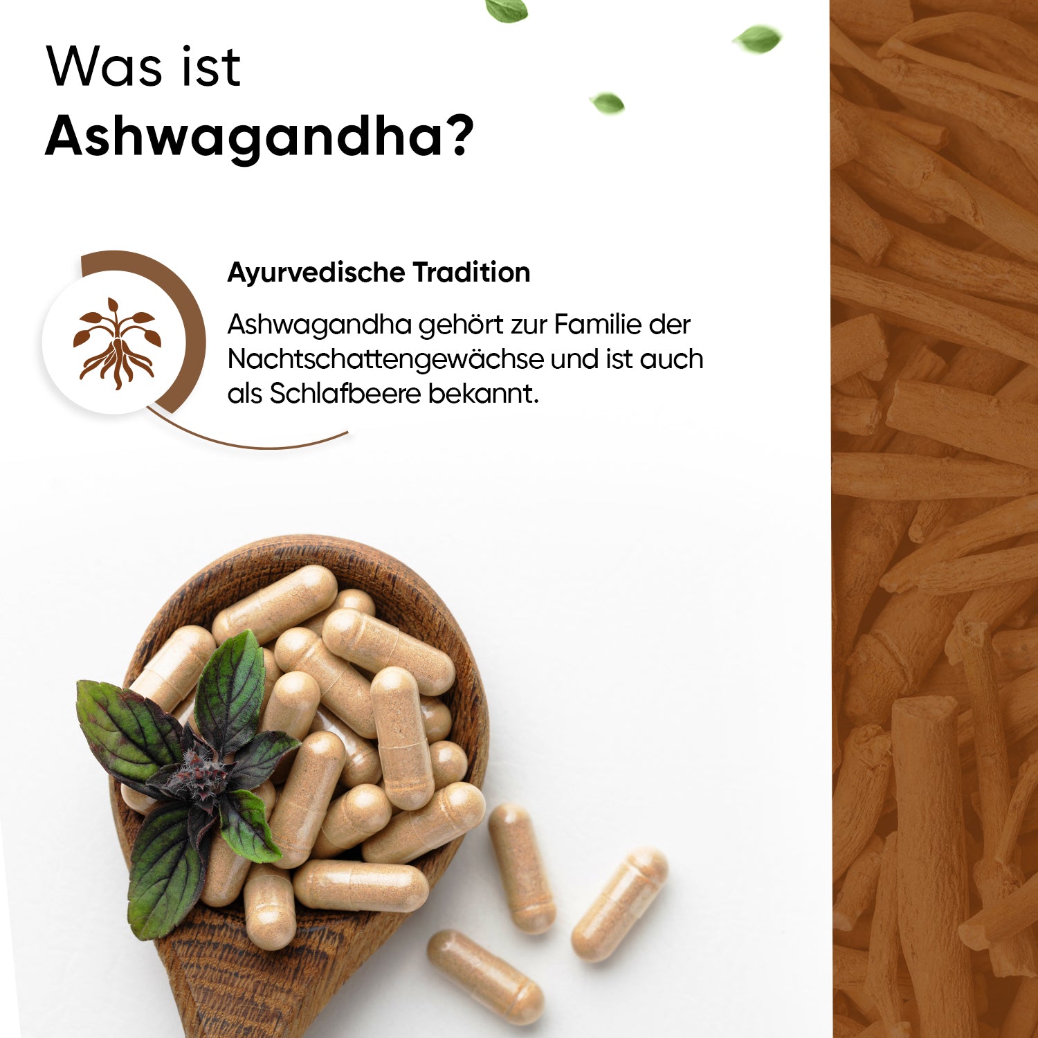 260 capsule di ashwagandha