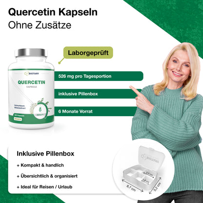 Kwercetyna – 180 kapsułek
