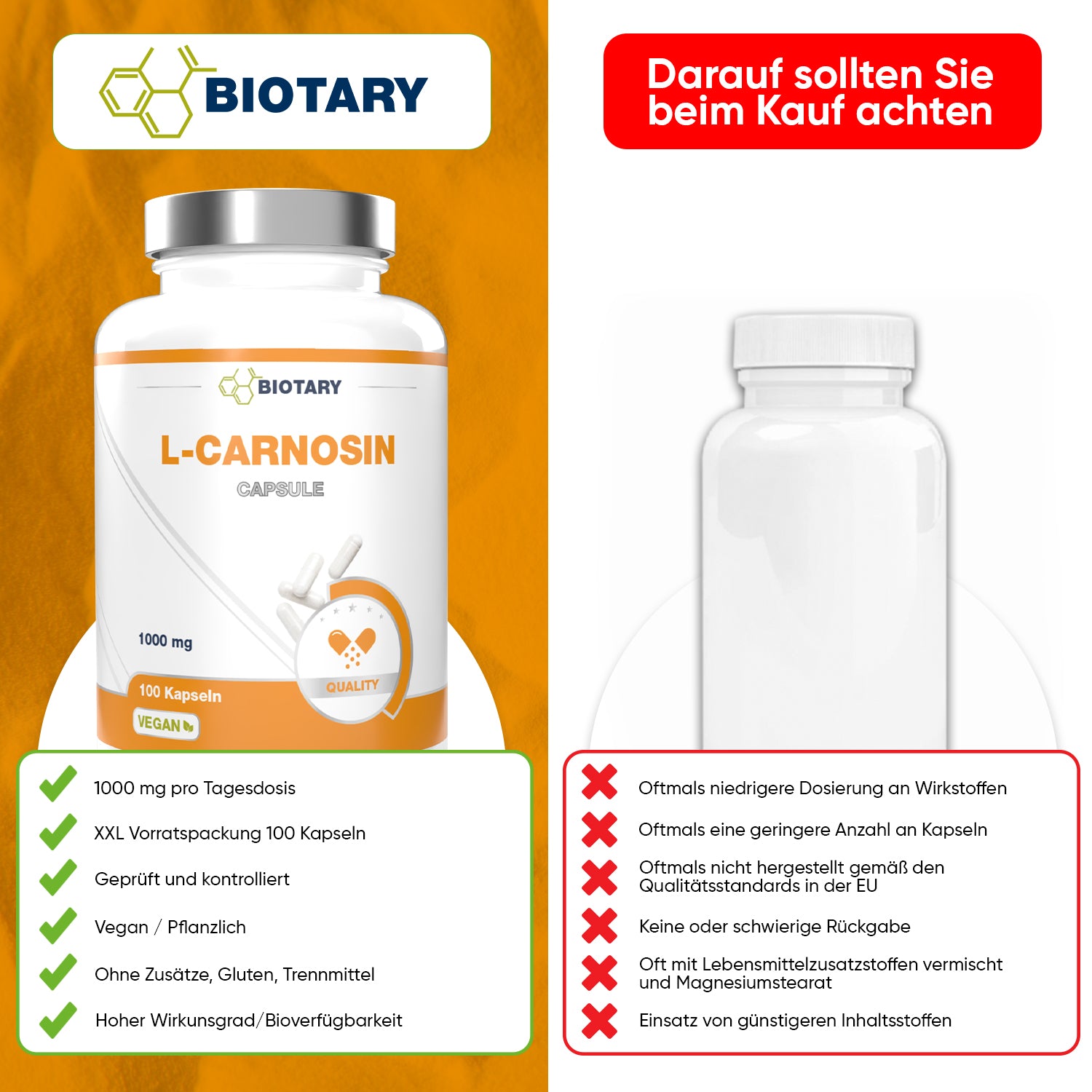 L-Carnosin 100 Kapseln