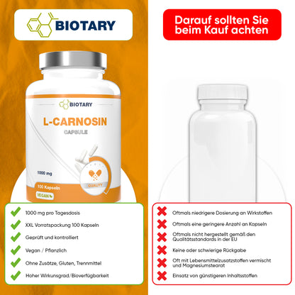 L-Carnosin 100 Kapseln