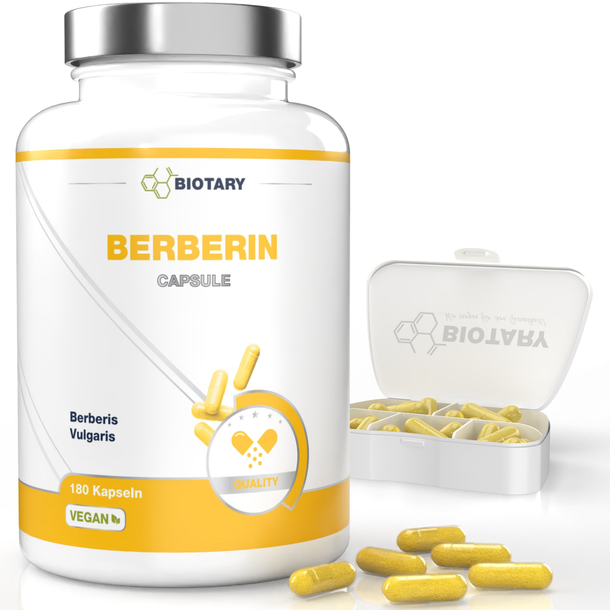 Cápsulas de berberina