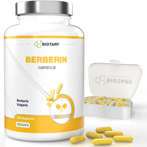 Cápsulas de berberina