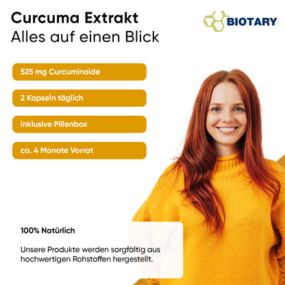 Curcuma Extrakt 240 Kapseln