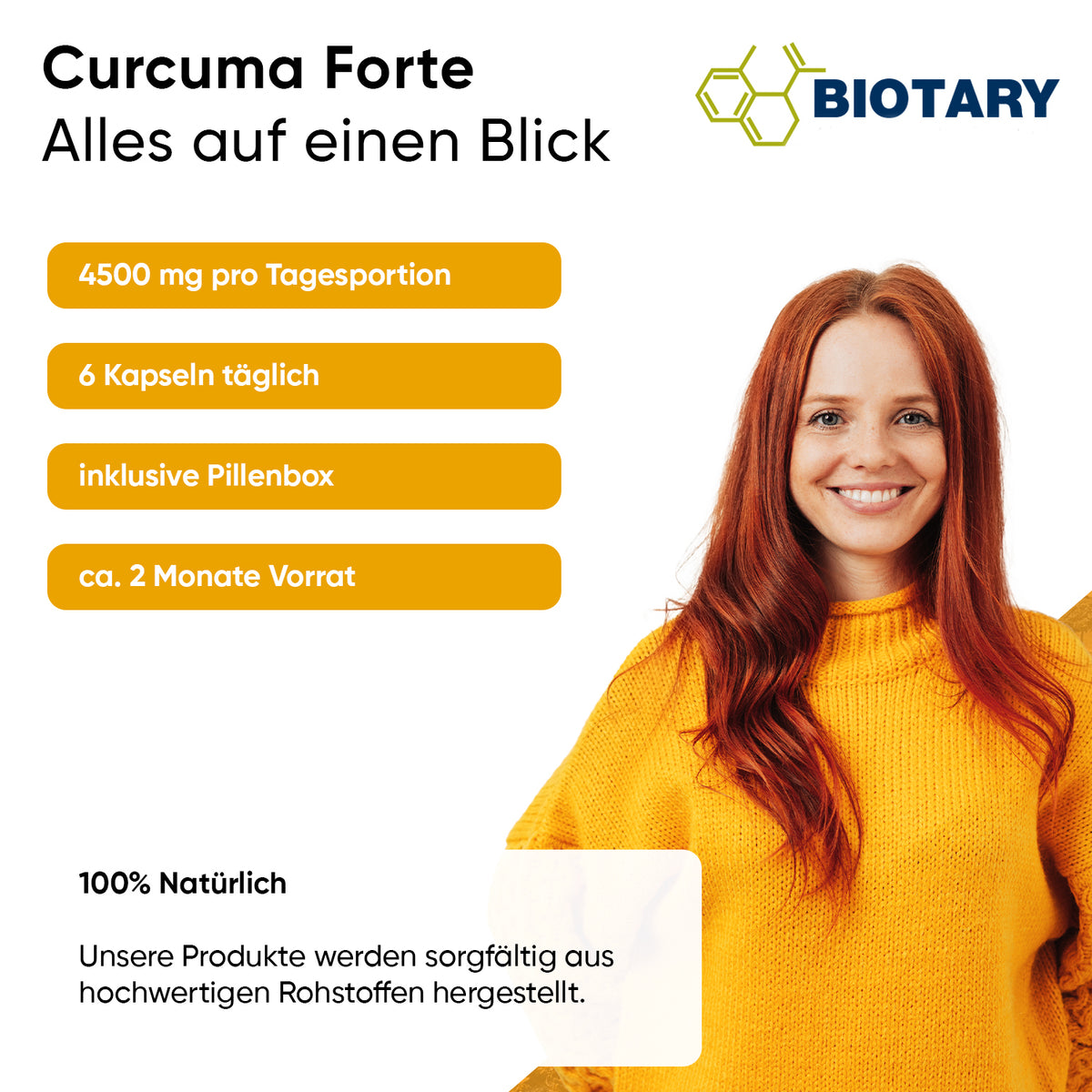 365 capsule di curcuma forte