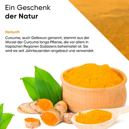 365 capsule di curcuma forte
