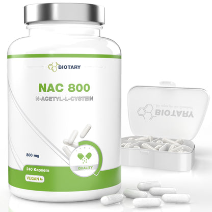 NAC (N-acetylo-L-cysteina) – 240 kapsułek