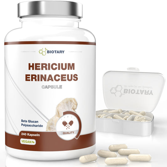Hericium Erinaceus 240 Kapseln