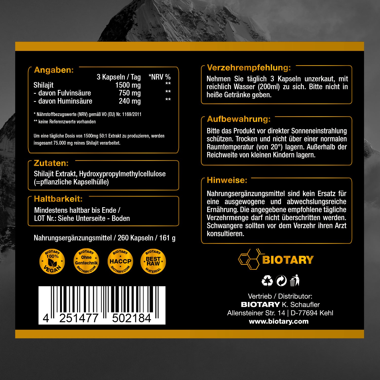 Shilajit – 200 capsule