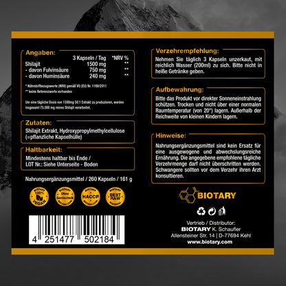 Shilajit – 200 capsule