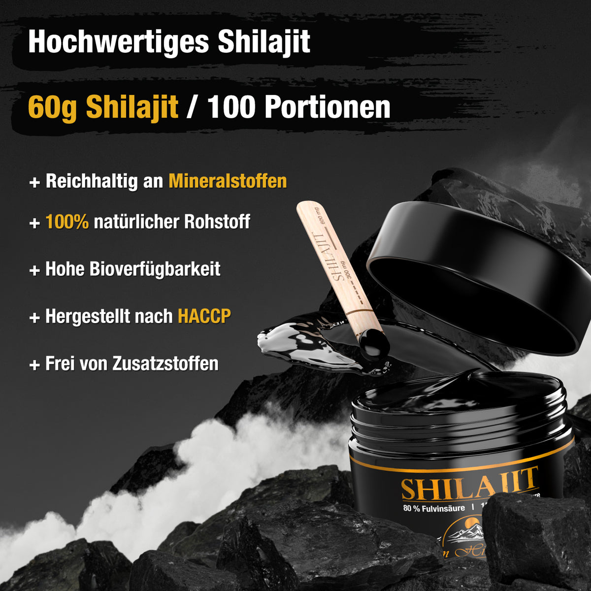 Shilajit Gold Standard 60g