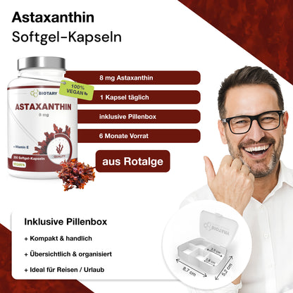 Astaxanthin 200 Softgel Kapseln