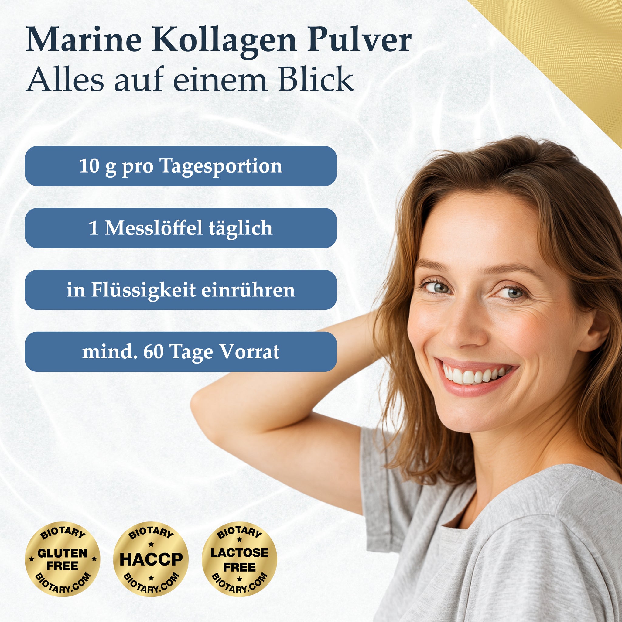 Polvere di collagene marino 600g