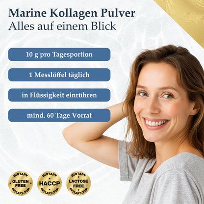 Polvere di collagene marino 600g