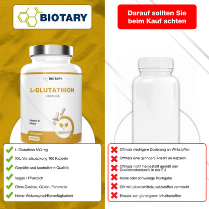 L-glutatione – 160 capsule