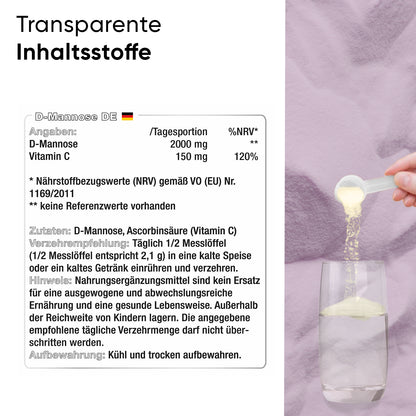 D-mannospulver 2000 mg