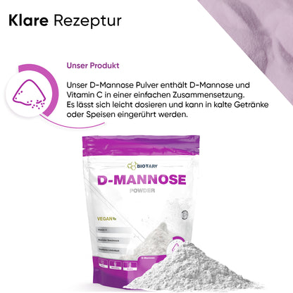 D-mannospulver 2000 mg