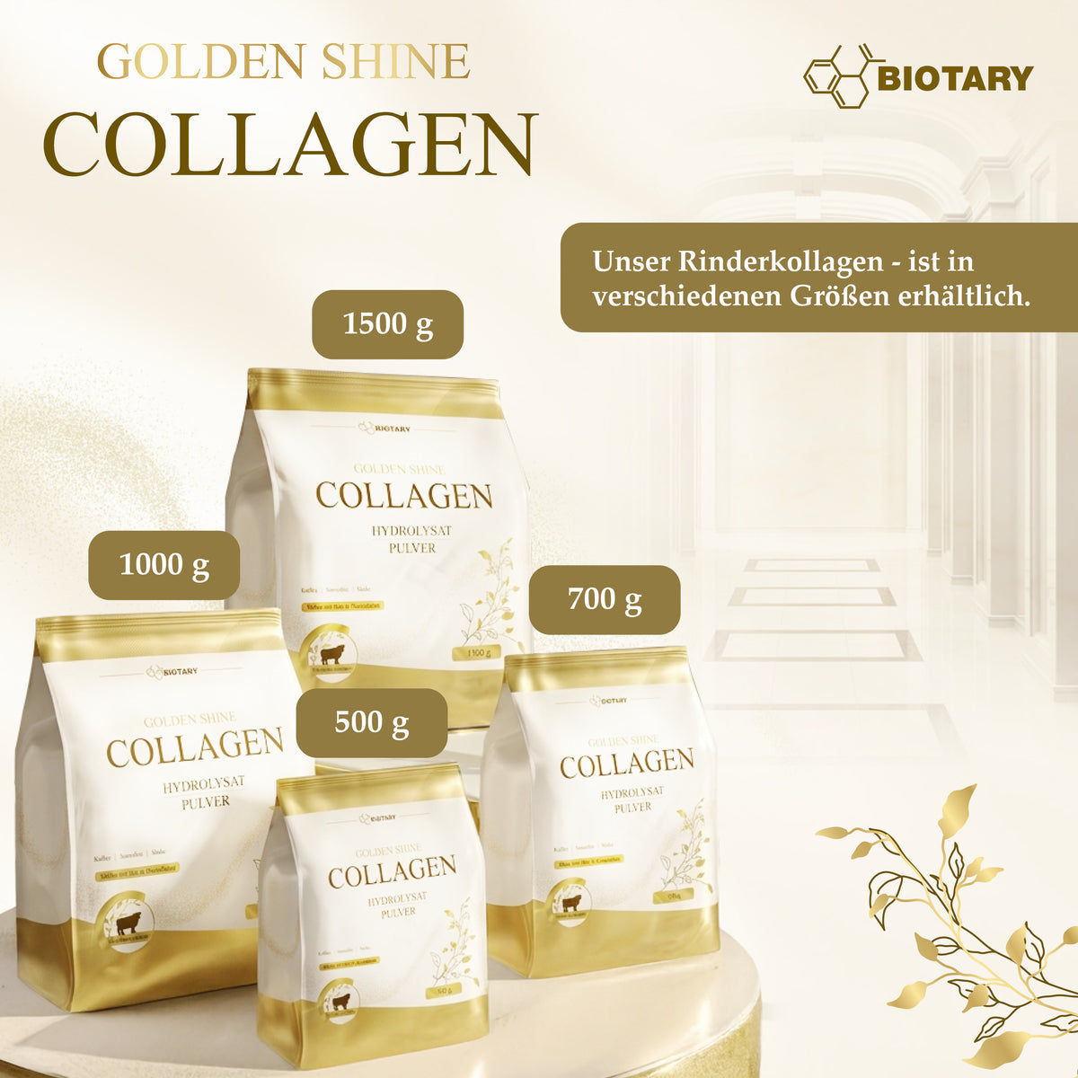 Colágeno hidrolizado con vitamina C 500g
