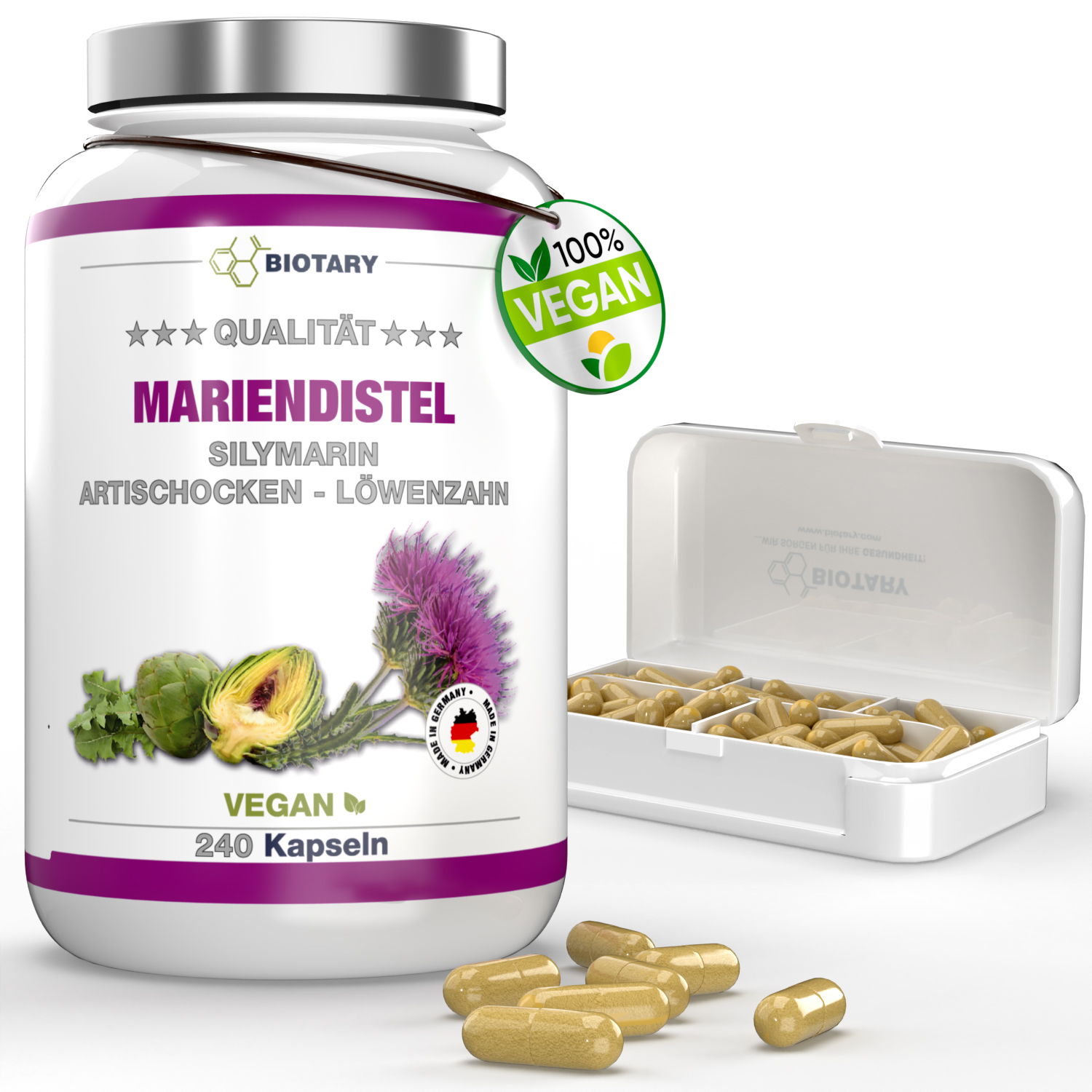 Mariendistel Dose