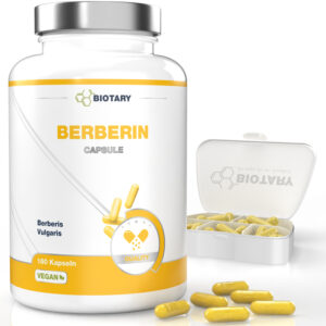 Berberin 180 Kapseln á 500 mg