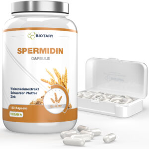 Spermidin 150 Kapseln á 6 mg