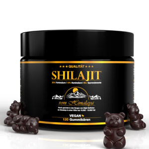 Shilajit 120 Gummibären á 700 mg