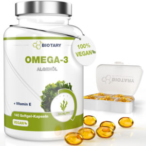 Omega 3 Algenöl 140 Softgel Kapseln Vegan